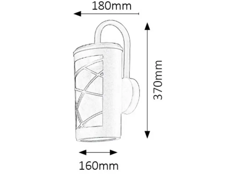219111_8757 RABALUX PESCARA ZAHRADNE SVIETIDLO